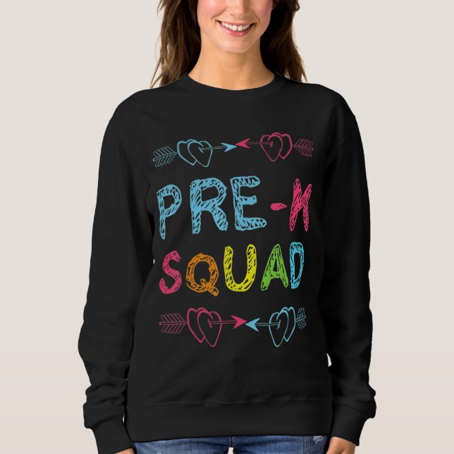 Preschool Teacher Back to school T Shirt (Framsida)