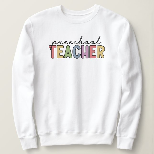 Preschool Teacher Personlig Gifts T Shirt (Design framsida)