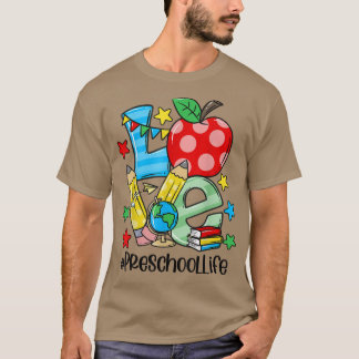 Preschool Teacher Student Lycklig, första 100 dage T Shirt