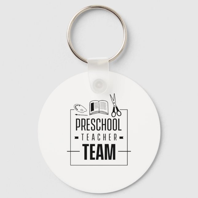 Preschool Teacher Team Nyckelring (Framsida)