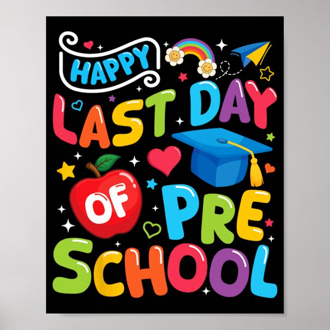 Preschoolförskolelärare i Student Poster (Framsidan)
