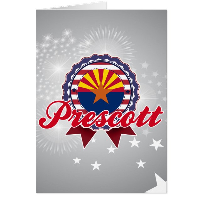 Prescott AZ Hälsningskort (Framsidan)