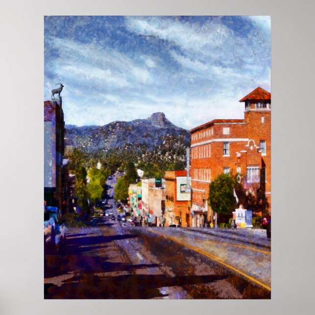 "Prescott AZ Landmark" Poster (Framsidan)