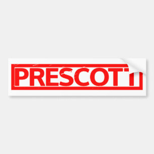 Prescott Frimärke Bildekal