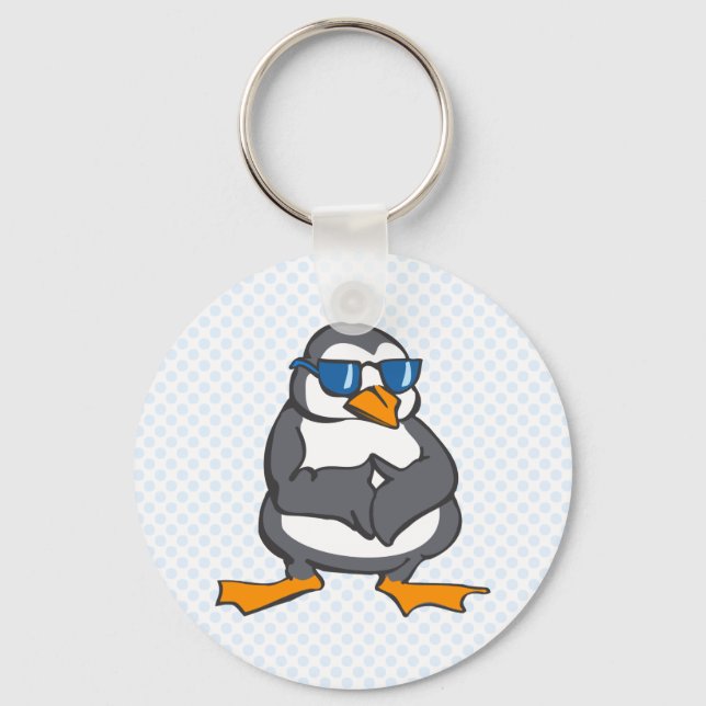 Prescott Penguin Nyckelring (Framsida)