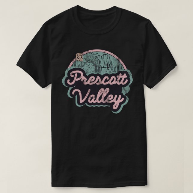 Prescott Valley, Arizona T Shirt (Design framsida)