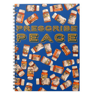 Prescribe Peace Anteckningsbok