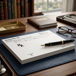 Prescription Notepad for Doctors and Medical Offic Anteckningsblock