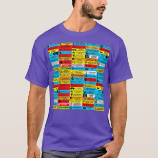 Prescription warning labels 1 t shirt