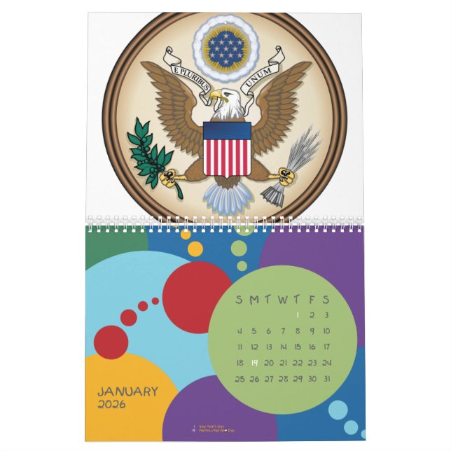 Presdiental kalender (Jan 2026)