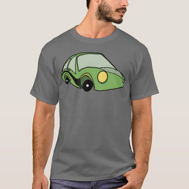 present CAR-design T Shirt (Framsida)