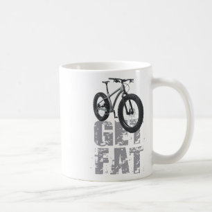 Present för fett cykel mountainbike kaffemugg