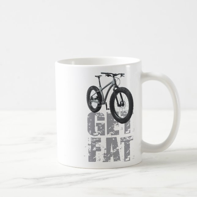 Present för fett cykel mountainbike kaffemugg (Höger)