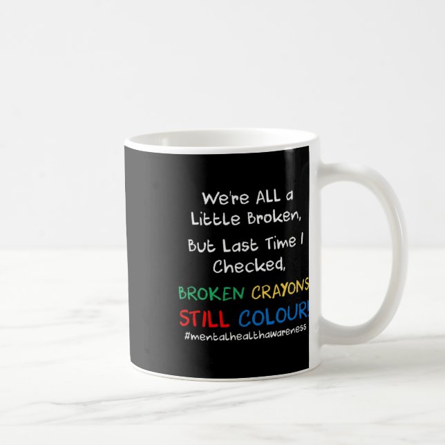 Present för medvetenhet om hälsa och förebyggande  kaffemugg (Höger)