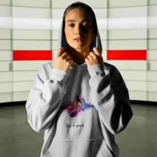 Present för musikälskare Hoodie, Kreativ Hoodie T Shirt