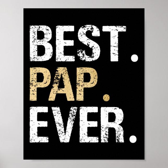 Present Från Dotterdotter Sonson Bästa Pappa  Poster (Framsidan)