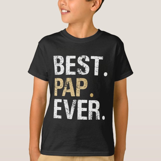 Present Från Dotterdotter Sonson Bästa Pappa T Shirt (Framsida)