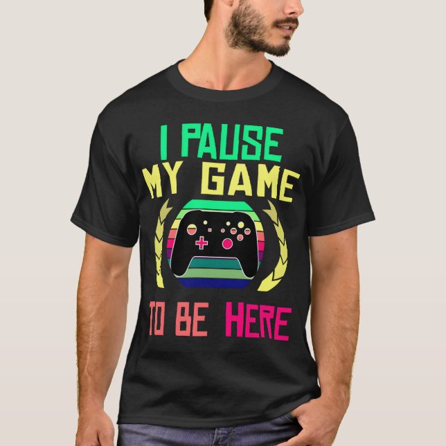 Present med spelcitat t shirt (Framsida)
