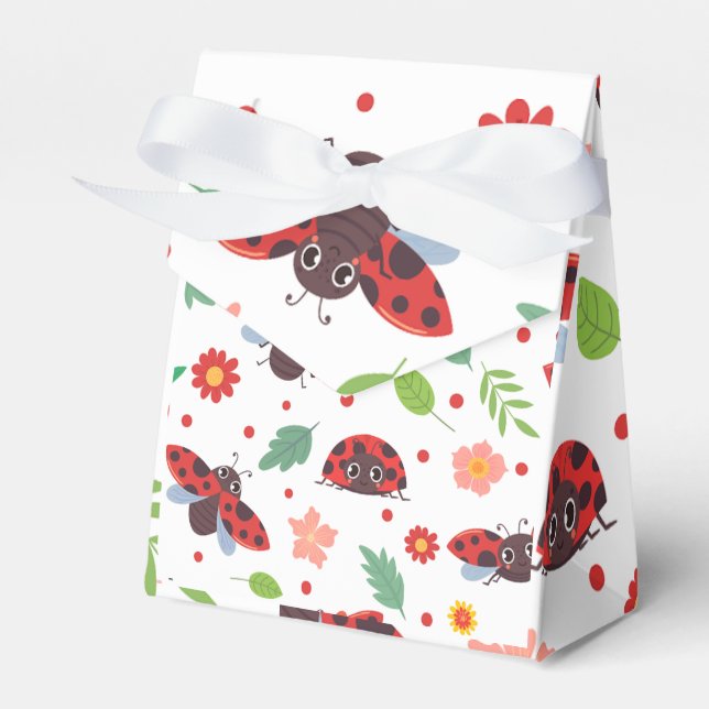 Present- och bröllopslåda presentaskar (Framsidan Sidan)