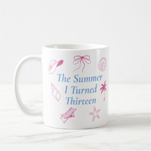 Present på 13-årsdagen kaffemugg
