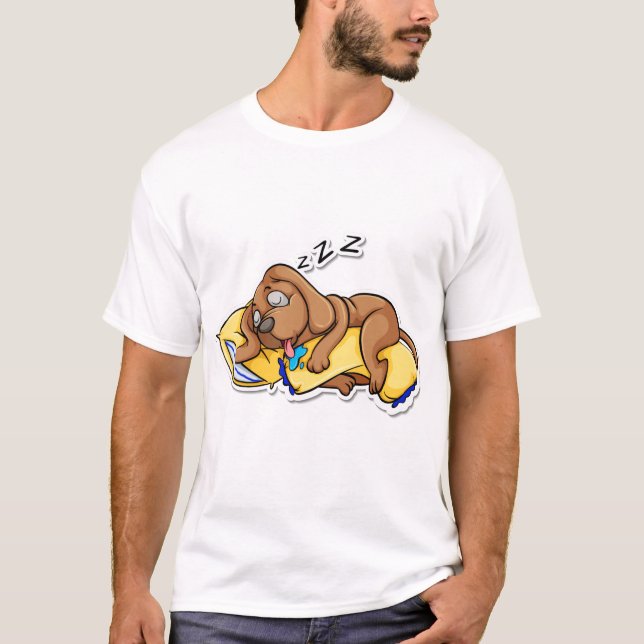 present SLEEPING HUND T-shirt (Framsida)