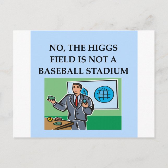 present T-shirt med fysik skämt Vykort (Framsida)