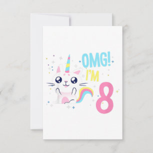 Present till 8-årig flickas födelsedagsoutfit Enhö Inbjudningar