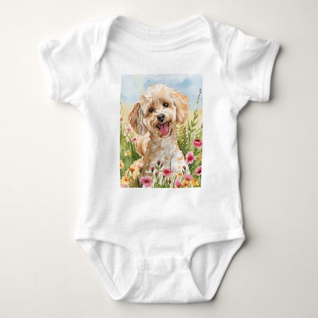 Present till ägare av pudel Väggposter T Shirt (Framsida)
