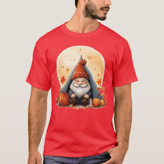 Present Till Campare Höst Säsong Camping retro T Shirt