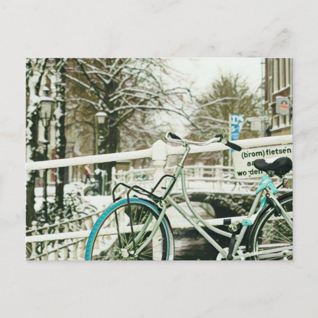 Present till cykelfantast vykort (Framsida)