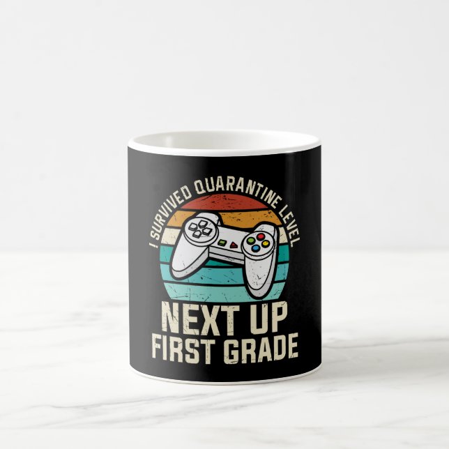 Present till elev i första klass som älskar spel kaffemugg (Center)