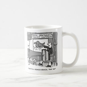 Present till en fågelskådare. Rolig kaffemugg