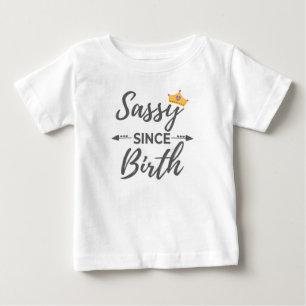 Present till en fräck tjej - Fräck sedan födseln T Shirt