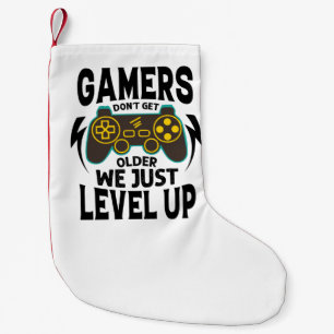 Present till en gamers födelsedag - Gamer blir int Liten Julstrumpa