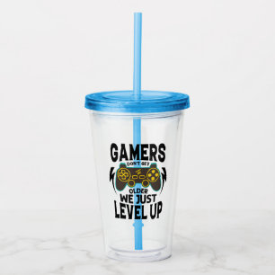 Present till en gamers födelsedag - Gamer blir int Take Away Mugg