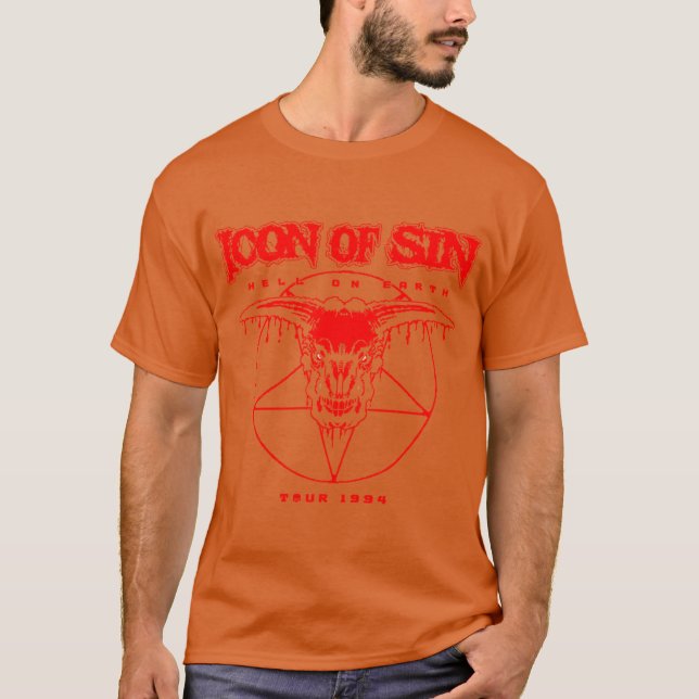 Present till familjen Icon of Sin T Shirt (Framsida)