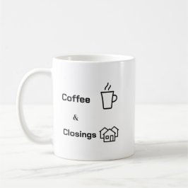 Present till fastighetsmäklare _ Realtor-gåva Kaffemugg