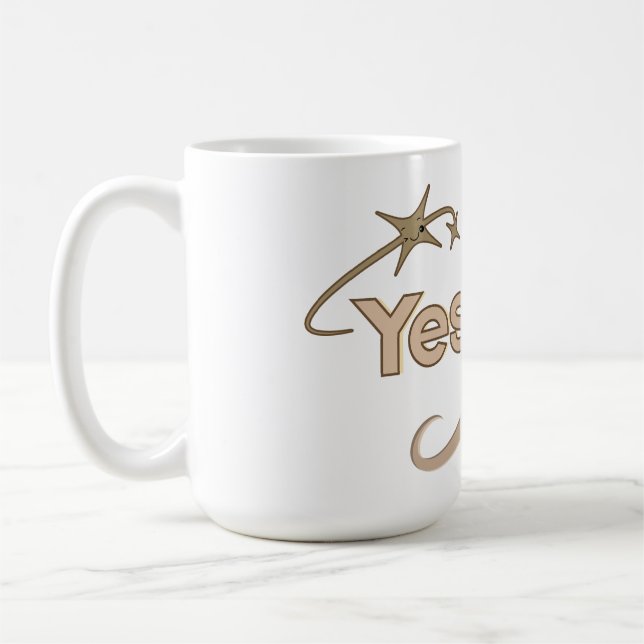 Present till honom – Ja, kära rolig make Kaffemugg (Vänster)