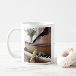 Present till lärare som älskar musik med anpassat  kaffemugg