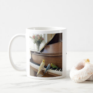 Present till lärare som älskar musik med anpassat kaffemugg