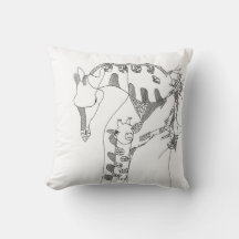 present till mamma abstrakt pinnefigur kastar pil