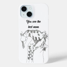 present till mamma iphone 15 fodral Abstrakt konst