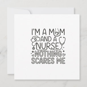 Present till mamma som är sjuksköterska och minima inbjudningar