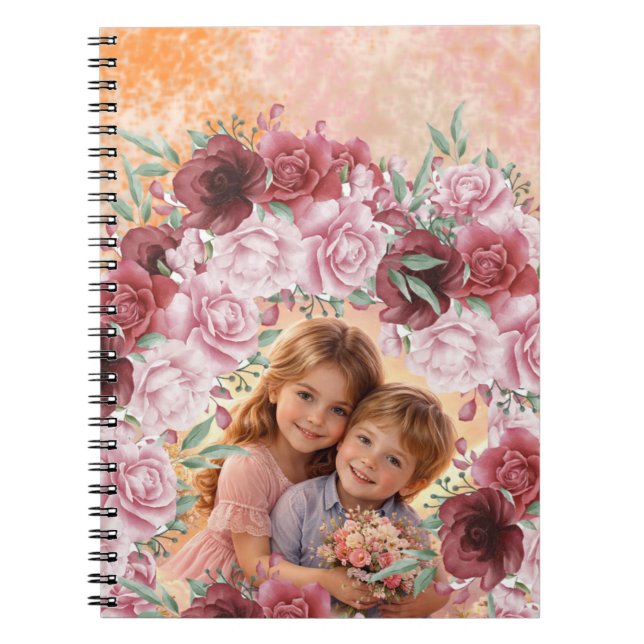 PRESENT TILL MAMMA, SYSTER, DOTTER, VÄN, FLIKVÄN ANTECKNINGSBOK (Framsidan)