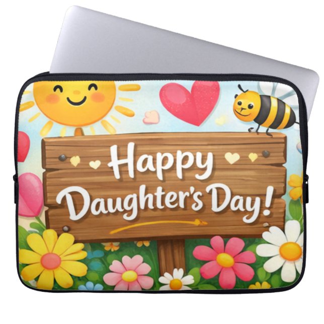 PRESENT TILL MAMMA, SYSTER, DOTTER, VÄN, FLIKVÄN LAPTOP FODRAL (Framsidan)