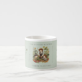 Present till Mamma, Trädgårdsskötsel, Roliga aktiv Espressomugg