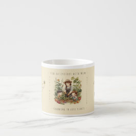 Present till Mamma, Trädgårdsskötsel, Roliga aktiv Espressomugg