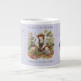 Present till Mamma, Trädgårdsskötsel, Roliga aktiv Jumbo Mugg