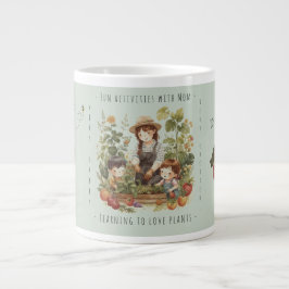 Present till Mamma, Trädgårdsskötsel, Roliga aktiv Jumbo Mugg