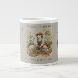 Present till Mamma, Trädgårdsskötsel, Roliga aktiv Jumbo Mugg